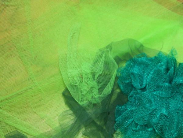tulle rainbow