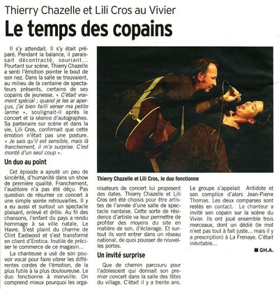 Le Courrier Cauchois, 20 novembre 2009
