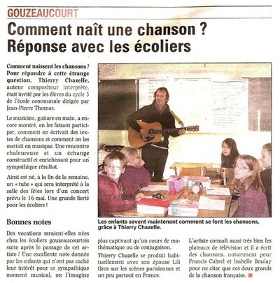 La Voix du Nord, 30 novembre 2009