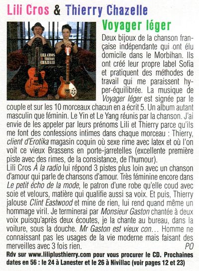 Le Cri de l'Ormeau, 1 mars 2011