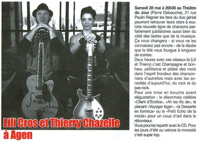 La Feuille, 26 mai 2011
