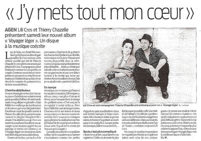 Sud Ouest, 26 mai 2011
