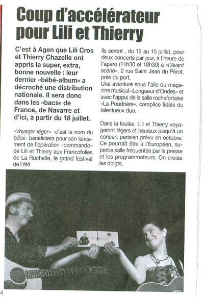 La Feuille, 23 juin 2011
