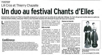 Le Courrier Cauchois, 25 novembre 2011