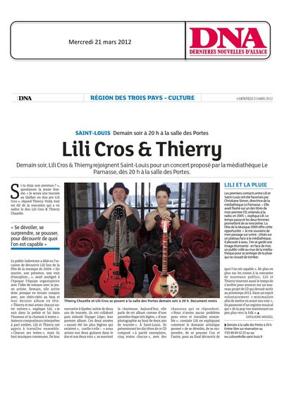 Dna, 21 mars 2012