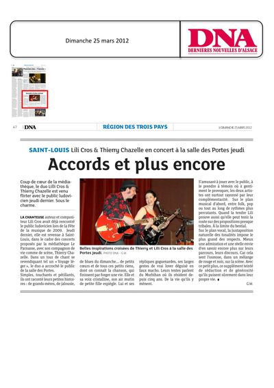 Dna, 25 mars 2012