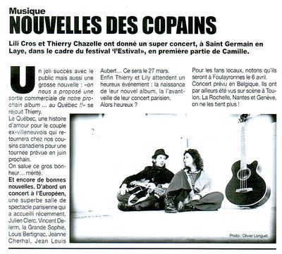 La Feuille, 1 octobre 2012
