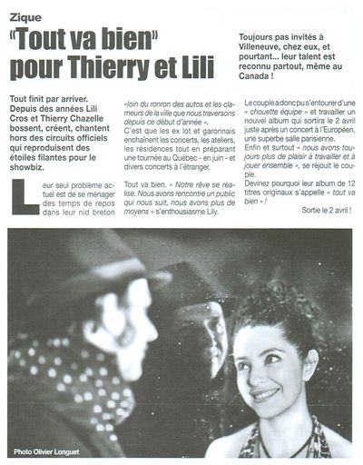 La Feuille, 7 février 2013