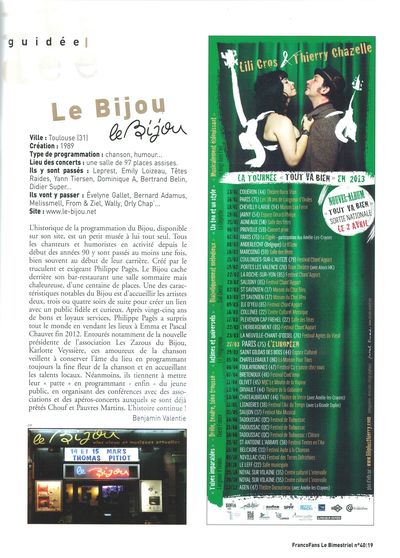 FrancoFans, 1 avril 2013