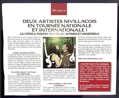 Journal de Nivillac, 1 septembre 2013