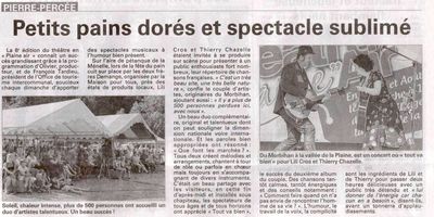 Le Républicain Lorrain, 22 juillet 2016