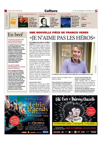 Direct Matin, 3 février 2017