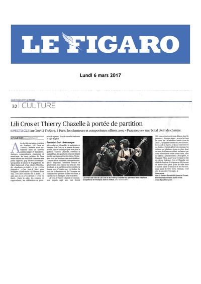Le Figaro, 6 mars 2017