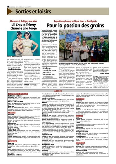 La Voix du Sancerrois, 19 avril 2017