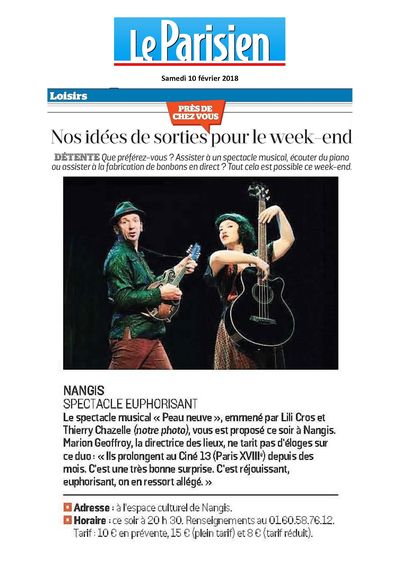 Le Parisien, 10 février 2018
