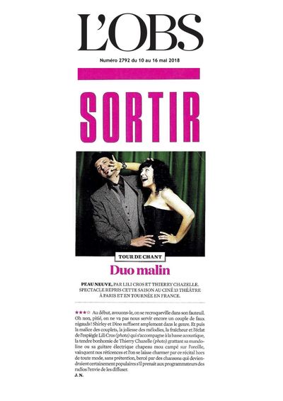 L'Obs, 10 mai 2018