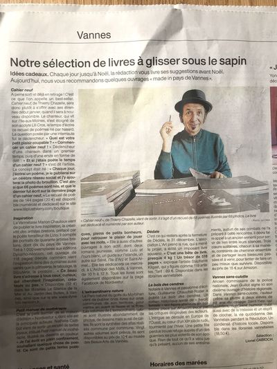 Ouest France, 22 décembre 2021