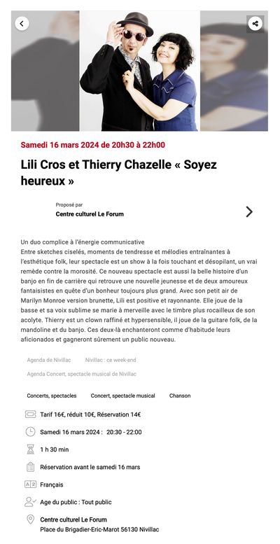 Ouest France, 16 mars 2024