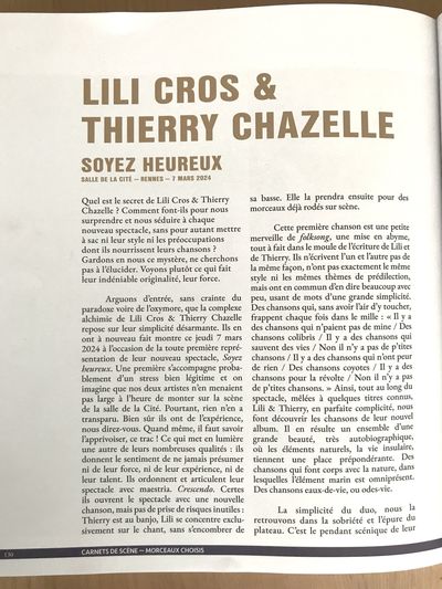 Hexagone, 1 avril 2024