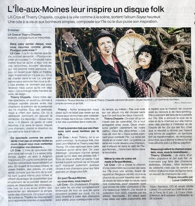 Ouest France, 30 mai 2024